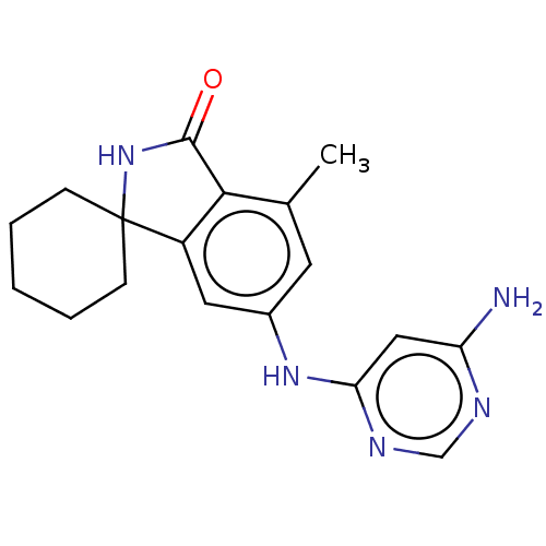 Chemical structure of BindingDB Monomer ID 297380
