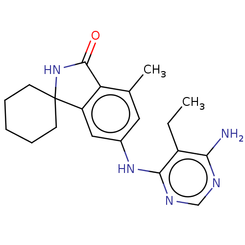 Chemical structure of BindingDB Monomer ID 297382