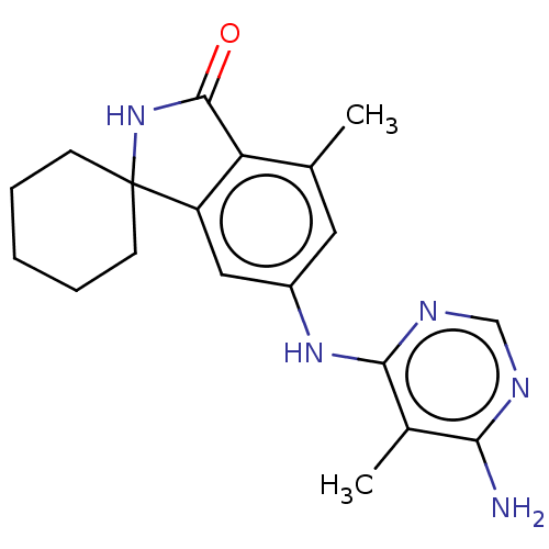 Chemical structure of BindingDB Monomer ID 297384