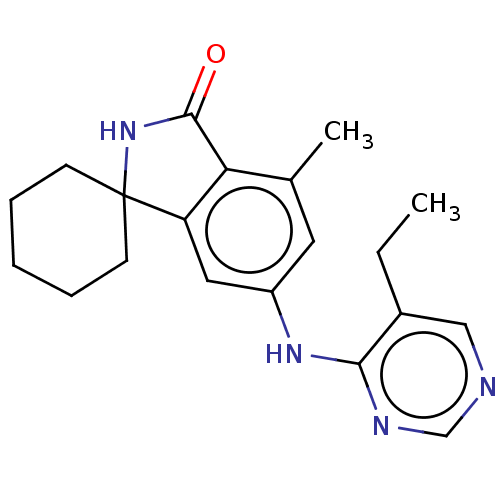 Chemical structure of BindingDB Monomer ID 297385