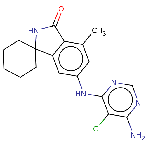Chemical structure of BindingDB Monomer ID 297387