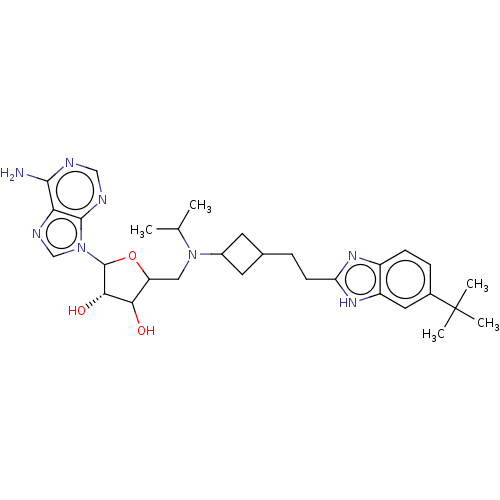 Chemical structure of BindingDB Monomer ID 297389