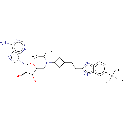 Chemical structure of BindingDB Monomer ID 297390
