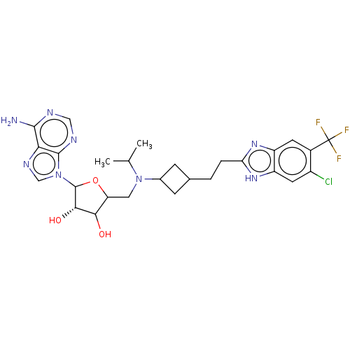Chemical structure of BindingDB Monomer ID 297391
