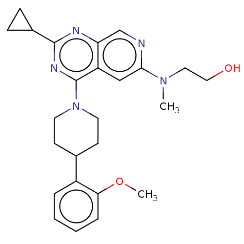 Chemical structure of BindingDB Monomer ID 297635