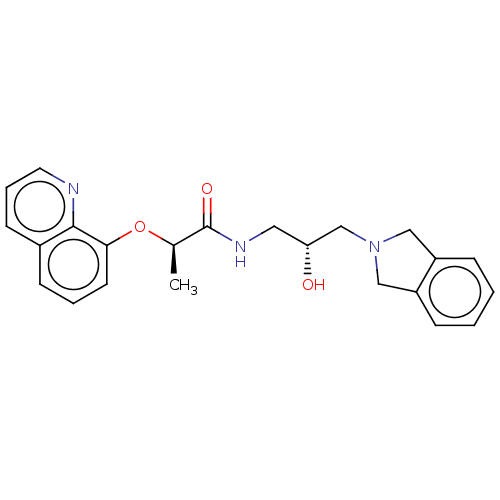 Chemical structure of BindingDB Monomer ID 297724