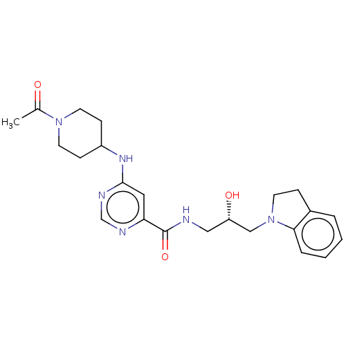 Chemical structure of BindingDB Monomer ID 297761