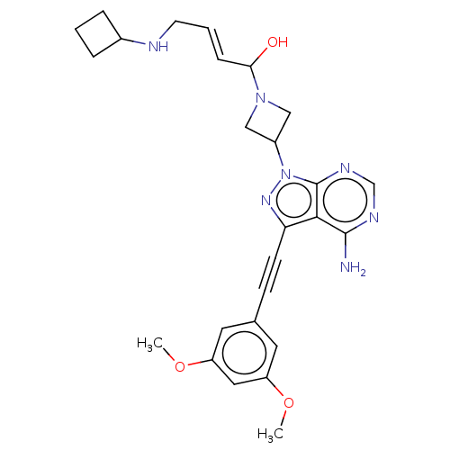 Chemical structure of BindingDB Monomer ID 298354