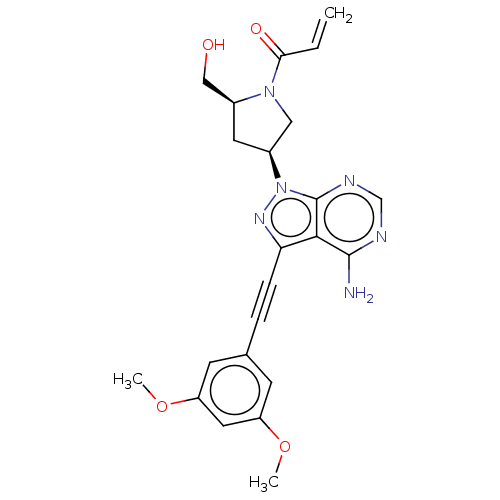 Chemical structure of BindingDB Monomer ID 298362