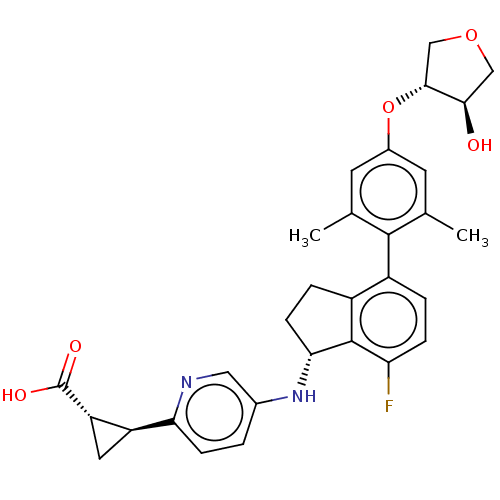 Chemical structure of BindingDB Monomer ID 298455