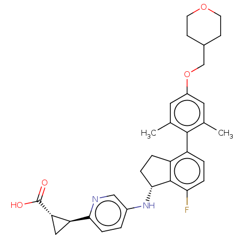 Chemical structure of BindingDB Monomer ID 298476