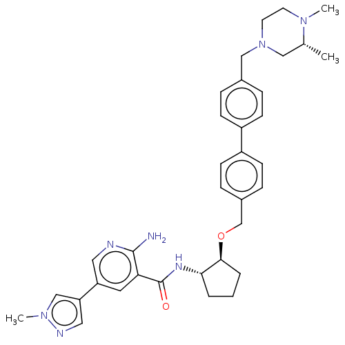 Chemical structure of BindingDB Monomer ID 298780
