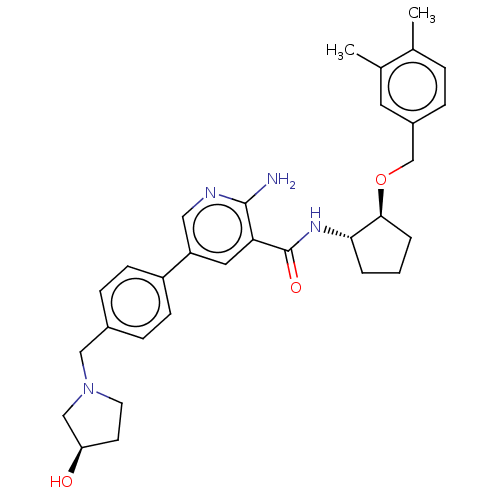 Chemical structure of BindingDB Monomer ID 298942