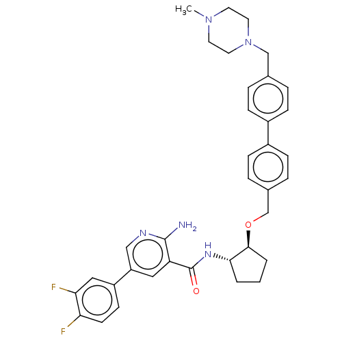 Chemical structure of BindingDB Monomer ID 298958