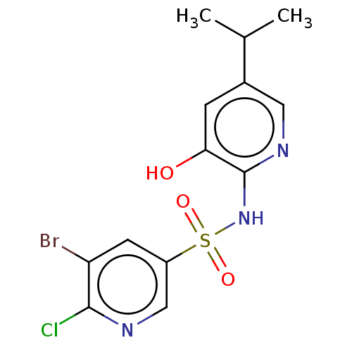 Chemical structure of BindingDB Monomer ID 299054