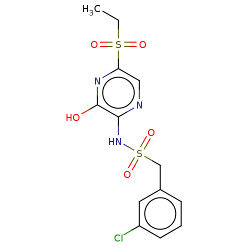 Chemical structure of BindingDB Monomer ID 299070