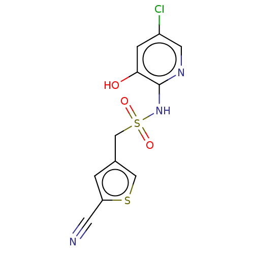 Chemical structure of BindingDB Monomer ID 299084