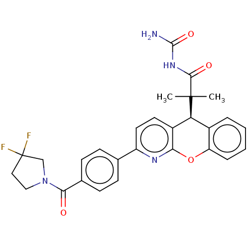Chemical structure of BindingDB Monomer ID 299286