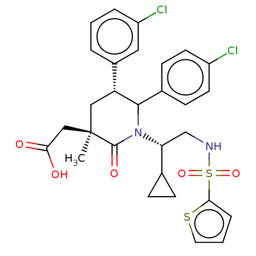 Chemical structure of BindingDB Monomer ID 299586