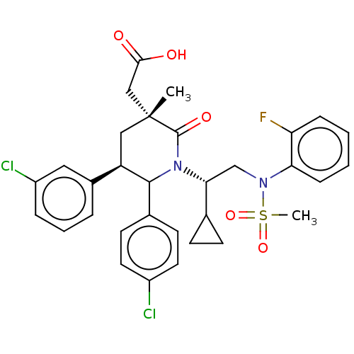 Chemical structure of BindingDB Monomer ID 299595