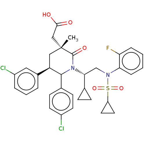 Chemical structure of BindingDB Monomer ID 299596