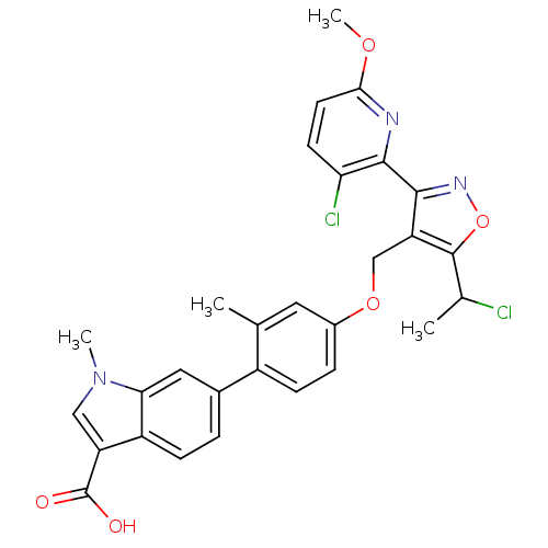 Chemical structure of BindingDB Monomer ID 30342