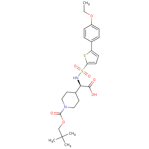 Chemical structure of BindingDB Monomer ID 30381