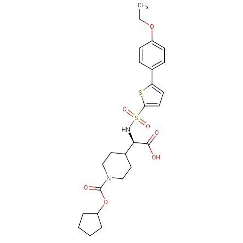 Chemical structure of BindingDB Monomer ID 30383
