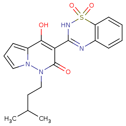 Chemical structure of BindingDB Monomer ID 30408