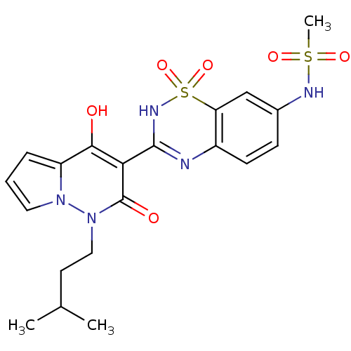 Chemical structure of BindingDB Monomer ID 30410