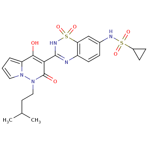 Chemical structure of BindingDB Monomer ID 30414