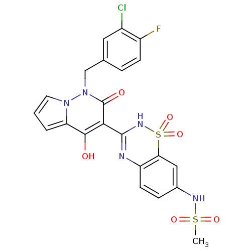 Chemical structure of BindingDB Monomer ID 30419
