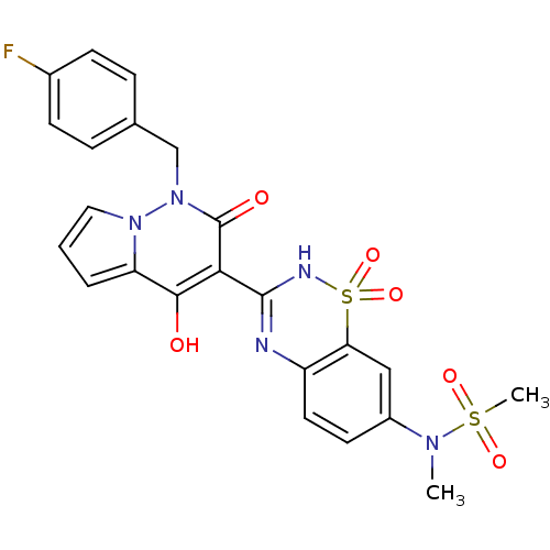 Chemical structure of BindingDB Monomer ID 30420