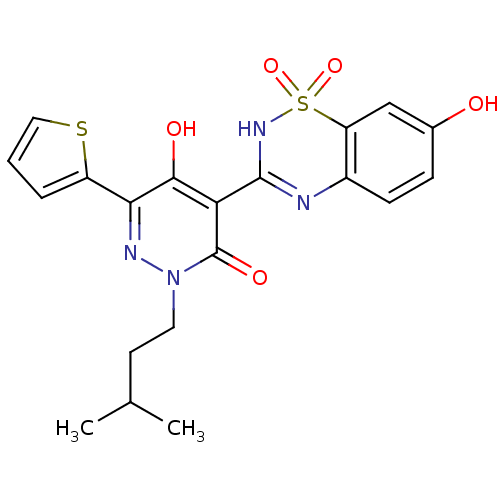 Chemical structure of BindingDB Monomer ID 30424