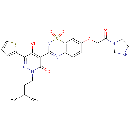 Chemical structure of BindingDB Monomer ID 30431