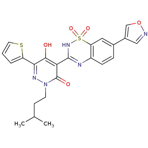 Chemical structure of BindingDB Monomer ID 30442