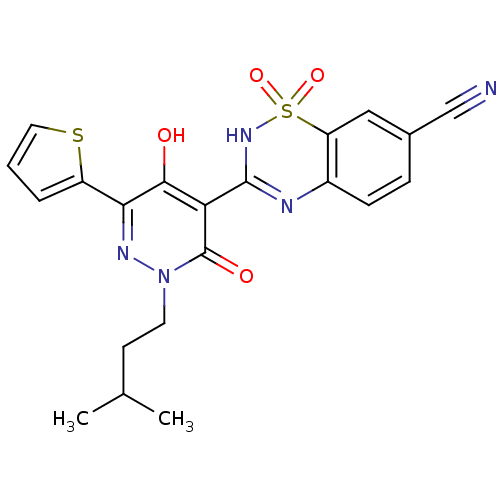 Chemical structure of BindingDB Monomer ID 30444