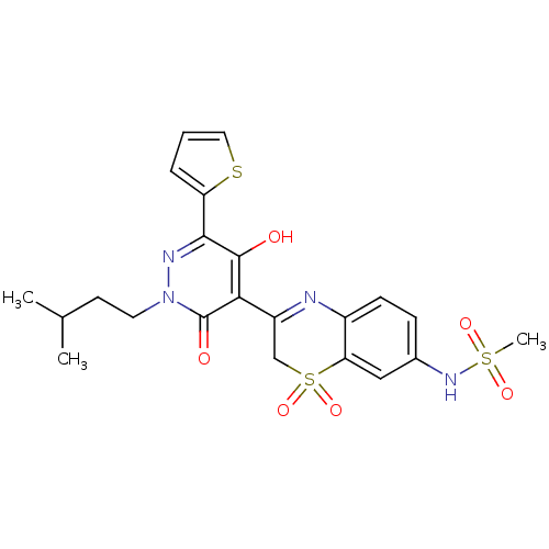 Chemical structure of BindingDB Monomer ID 30448