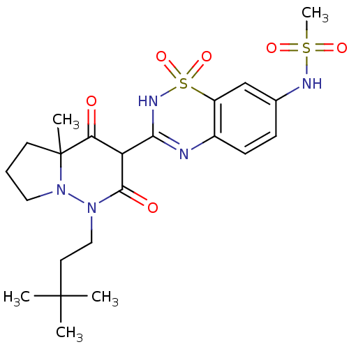 Chemical structure of BindingDB Monomer ID 30454
