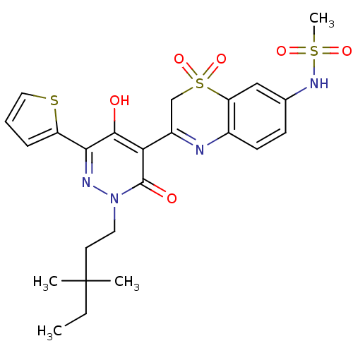Chemical structure of BindingDB Monomer ID 30458