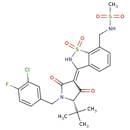 Chemical structure of BindingDB Monomer ID 30490