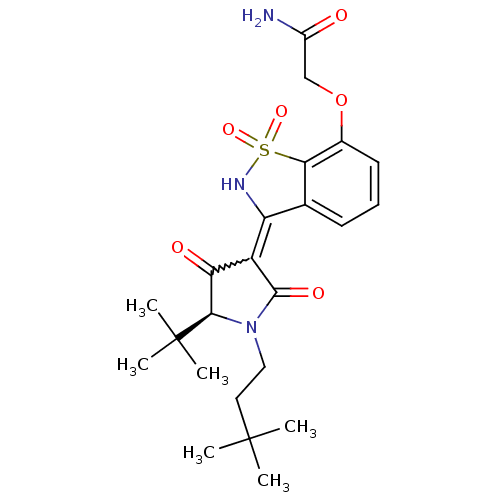 Chemical structure of BindingDB Monomer ID 30493