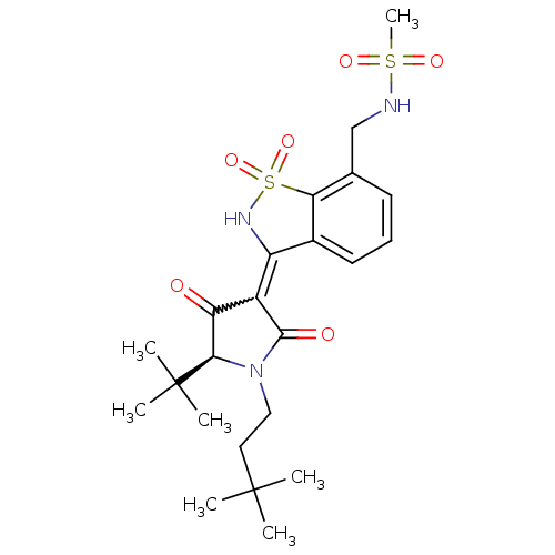 Chemical structure of BindingDB Monomer ID 30495