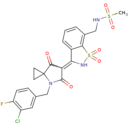 Chemical structure of BindingDB Monomer ID 30497
