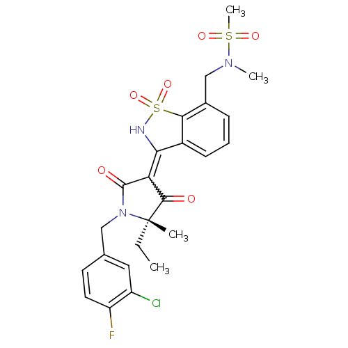 Chemical structure of BindingDB Monomer ID 30499