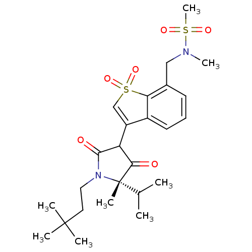 Chemical structure of BindingDB Monomer ID 30501