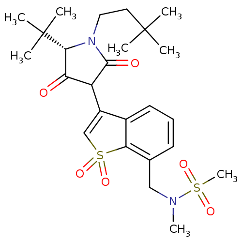 Chemical structure of BindingDB Monomer ID 30502