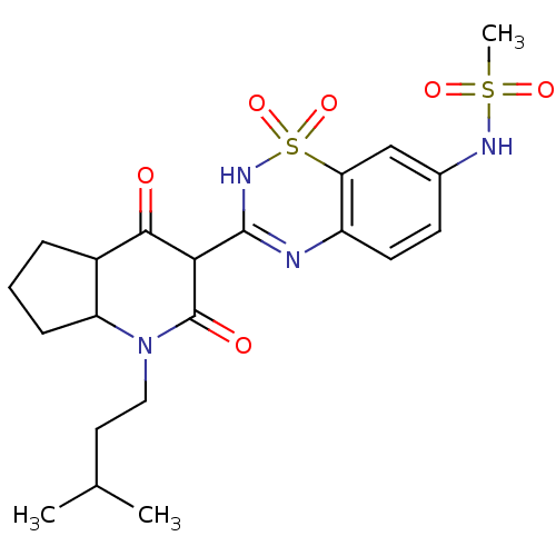 Chemical structure of BindingDB Monomer ID 30516