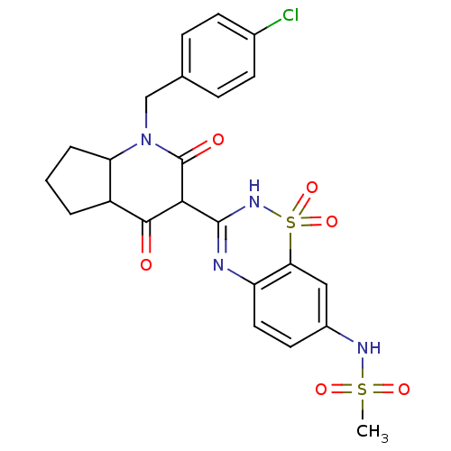 Chemical structure of BindingDB Monomer ID 30522