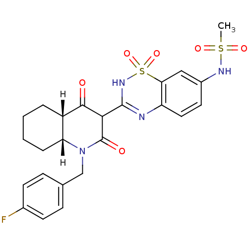 Chemical structure of BindingDB Monomer ID 30535